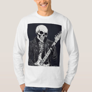 Rockstar-trådar: Skull- och Shades-samling T Shirt