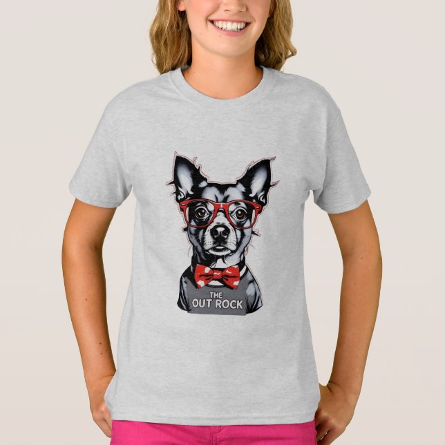 Rockstar-Valpen: Ut-Sten T-Shirt (Framsida)