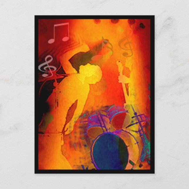 Rockstar Vykort (Framsida)