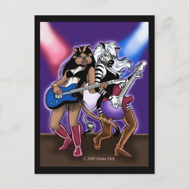 Rockstar-vykort Vykort (Framsida)