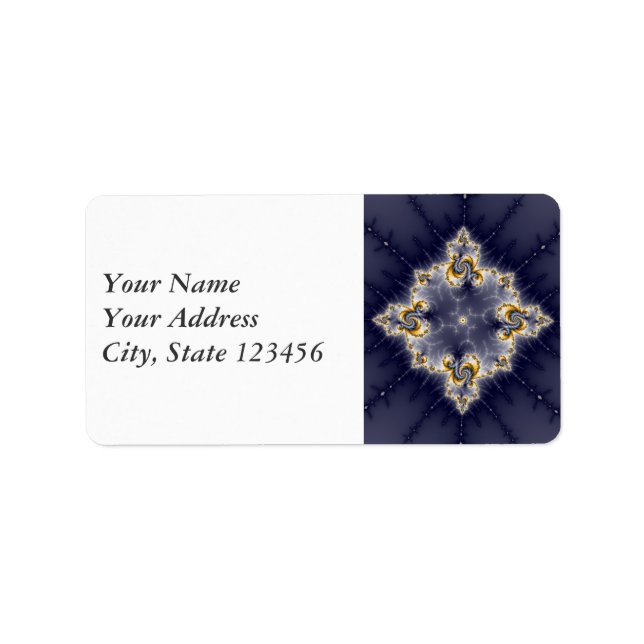 Rockstjärna Adressetikett (Framsidan)