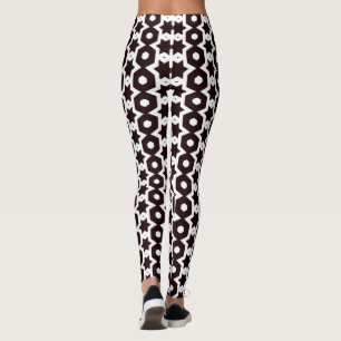 Rockstjärna Black & White XS-XL_Leggings Leggings