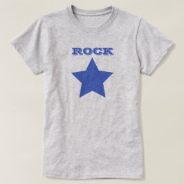 ROCKSTJÄRNA | Blåstjärniga T-Shirt-stjärnorna för Tee Shirt