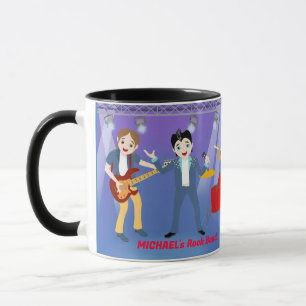Rockstjärna Boys Band-Födelsedagsfest Mugg