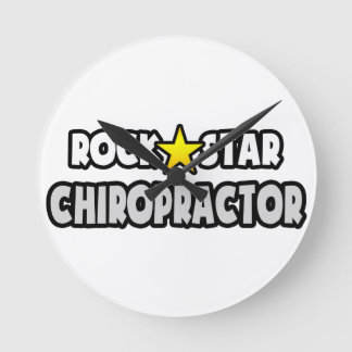 Rockstjärna Chiropractor Rund Klocka