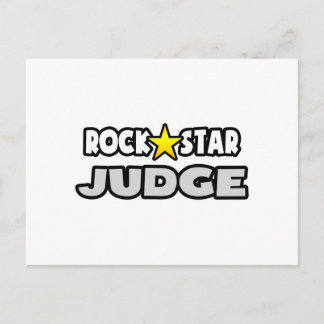Rockstjärna Domare Vykort