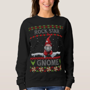rockstjärna Gnome Matching Familjens fula PJs T Shirt