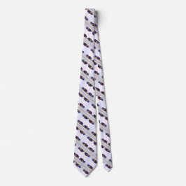 Rockstjärna Hundar Satin Rand på Pearl Slips