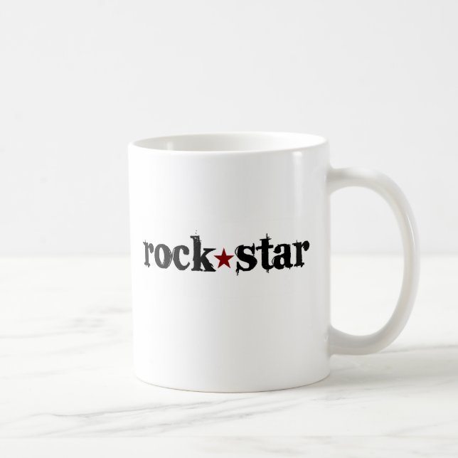 Rockstjärna Kaffemugg (Höger)