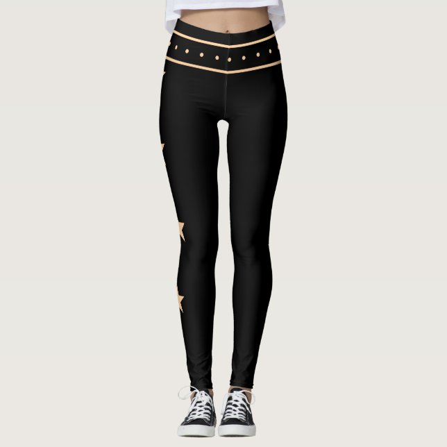 Rockstjärna  leggings (Framsida)