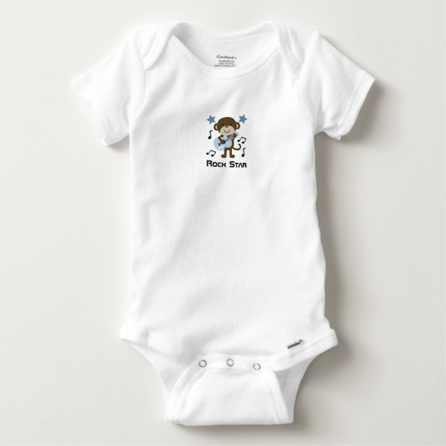 ROCKSTJÄRNA MONKEY TRÖJA (Framsida)