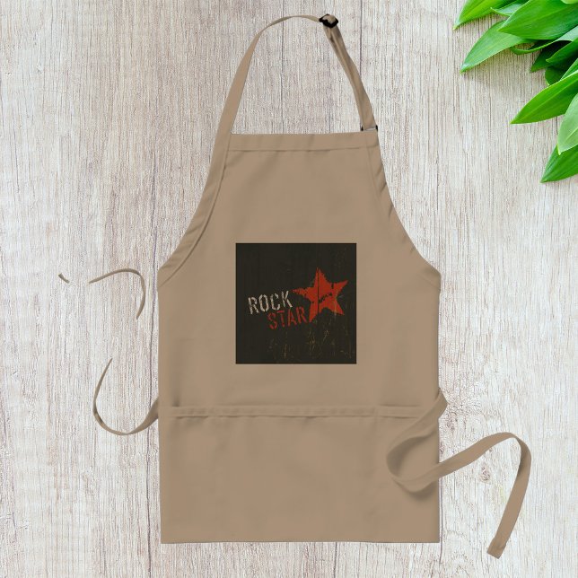 Rockstjärna Music Apron Förkläde (Skapare uppladdad)