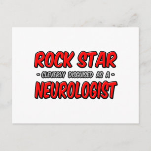 Rockstjärna... neurolog vykort