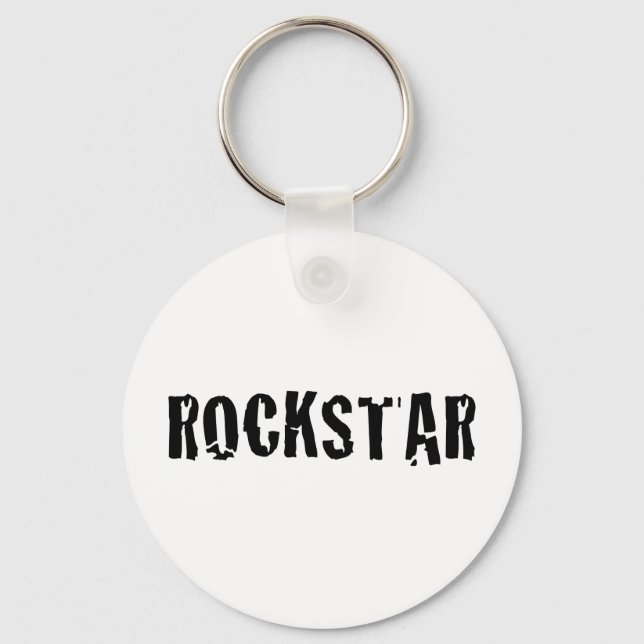 rockstjärna nyckelring (Framsida)