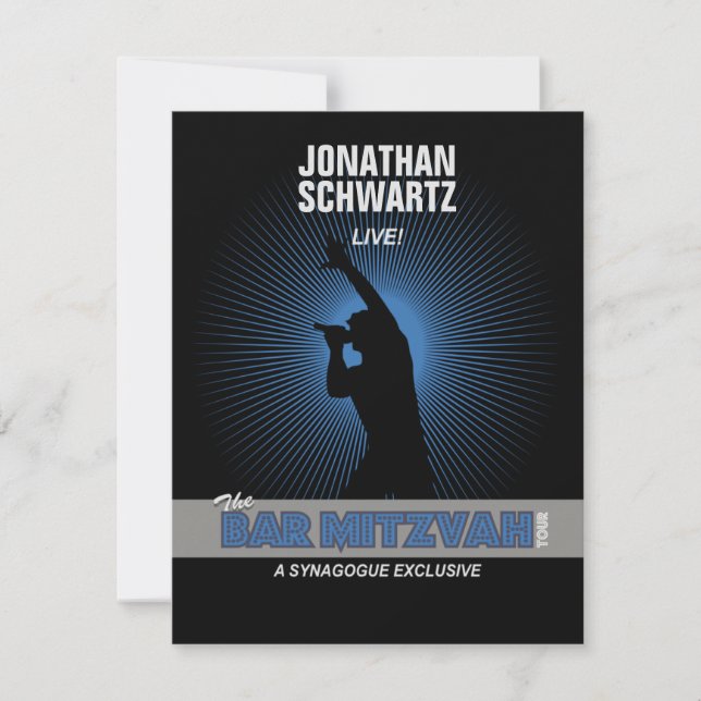 Rockstjärna Pub Mitzvah OSA Reply Black Silver (Framsida)