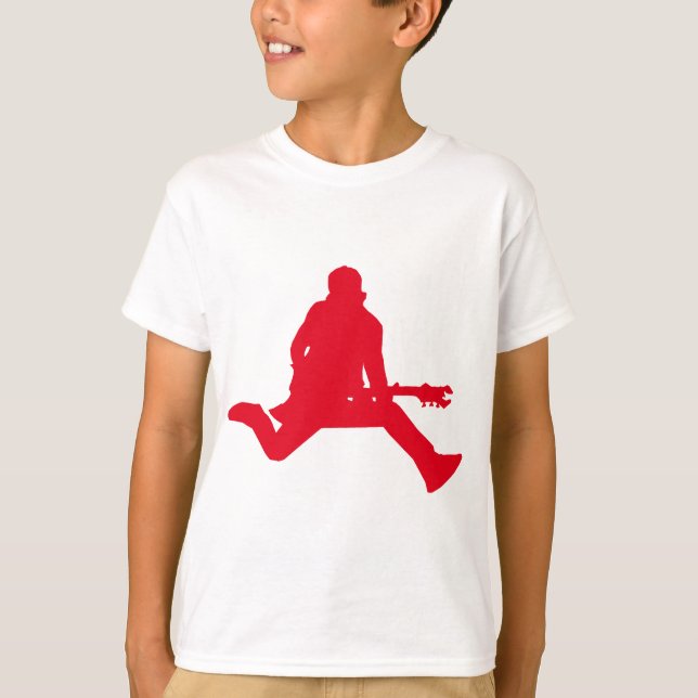 Rockstjärna Red T Shirt (Framsida)