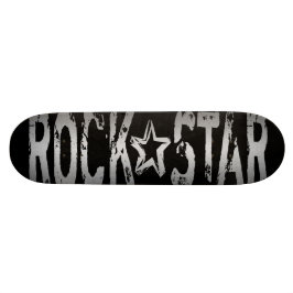 Rockstjärna Skateboard Bräda 20,5 Cm