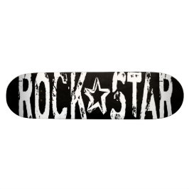 Rockstjärna Skateboard Bräda 20,5 Cm