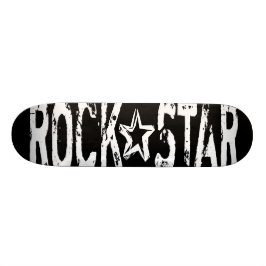 Rockstjärna Skateboard Bräda 20,5 Cm