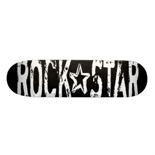 Rockstjärna Skateboard Bräda 20,5 Cm