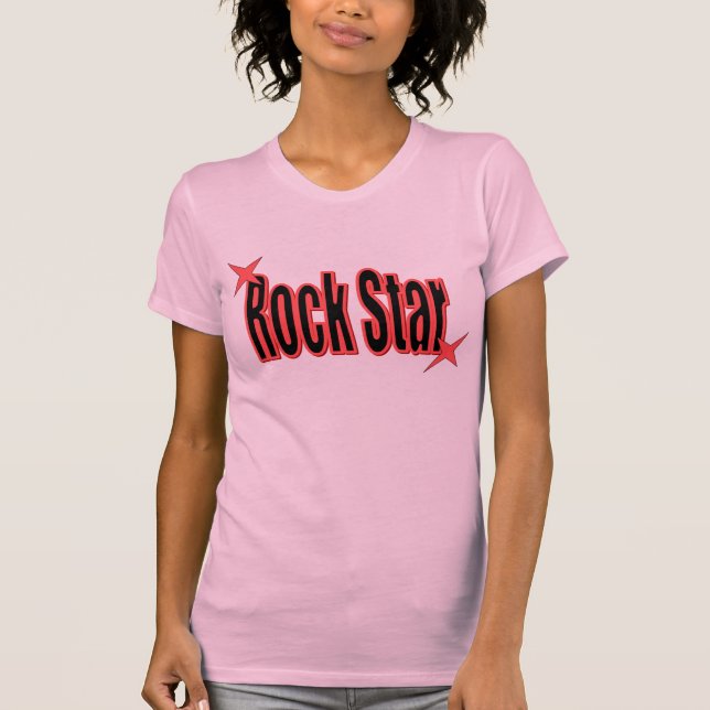 Rockstjärna T Shirt (Framsida)