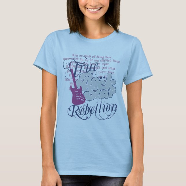 Rockstjärna Tee (Framsida)