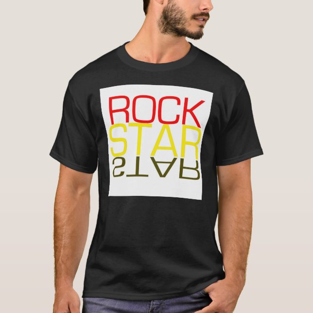 Rockstjärna Tee Shirt (Framsida)