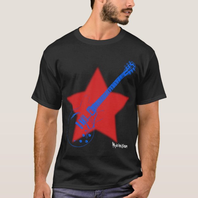 Rockstjärna vid Maximillion T-shirt (Framsida)