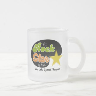 Rockstjärna vid natt - dagjobblogoped frostad glasmugg