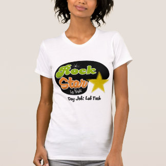 Rockstjärna vid natten - Tech för dagjobblabb T-shirt