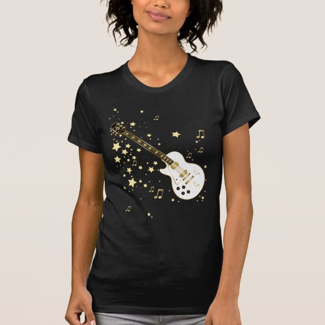 Rockstjärnagitarr T-shirt (Framsida)