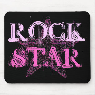 Rockstjärnamousepad Musmatta
