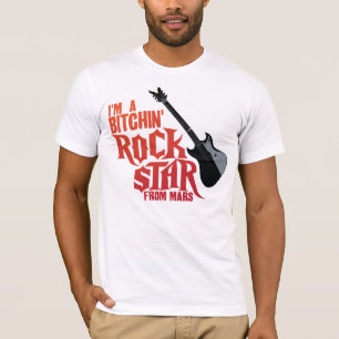 Rockstjärnan från fördärvar t-shirt