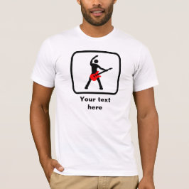 ROCKSTJÄRNANS LOGOTYP - ANPASSADE TEE