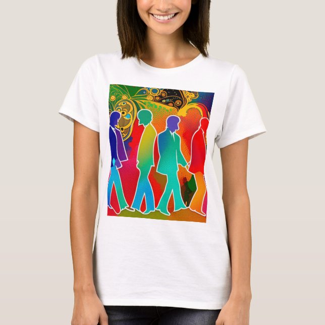 Rockstjärnor T Shirt (Framsida)