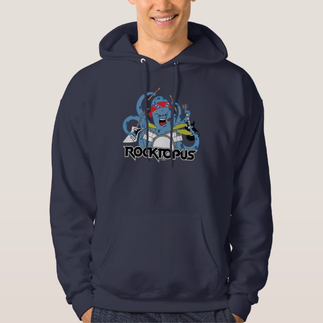 Rocktopus Hoodie (Framsida)