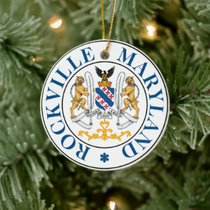 Rockville, Maryland Julgransprydnad Keramik