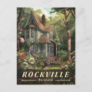 Rockville Retro - A Glimpse of Marylands Charm Vykort