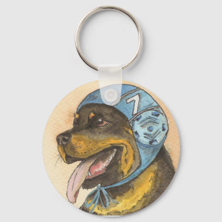 Rockwailler con gorro vattenpolo nyckelring