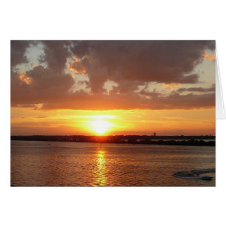 Rockwall Texas Sunset Hälsningskort