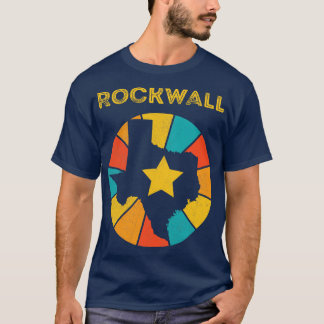 Rockwall Texas Vintage Distress Souvenir 1 T Shirt