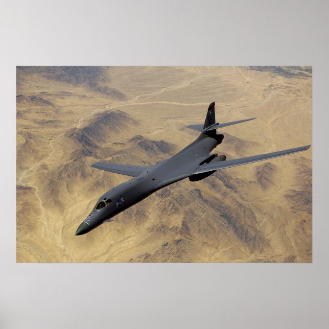 Rockwel B-1B Bomber Poster (Framsidan)