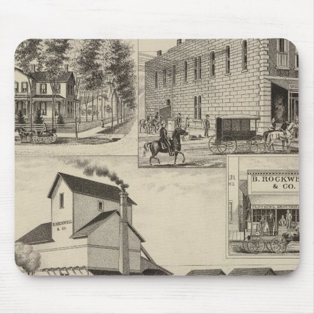 Rockwel County, Kansas Musmatta (Framsidan)