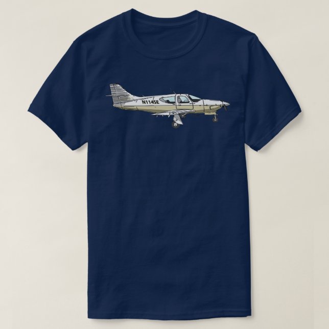 Rockwell befälhavare N114SE T Shirt (Design framsida)