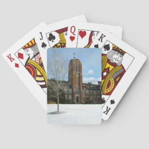 Rockwell in Winter at Grove City College Casinokort