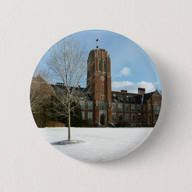 Rockwell in Winter at Grove City College Knapp (Framsida)