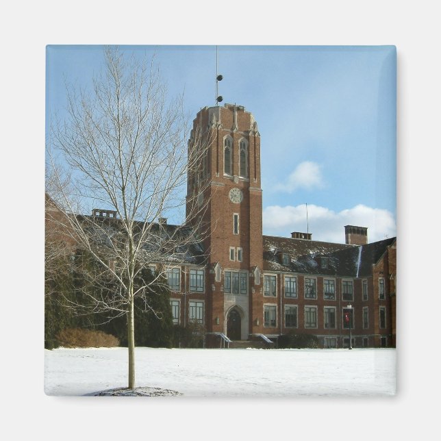 Rockwell in Winter at Grove City College Magnet (Framsidan)