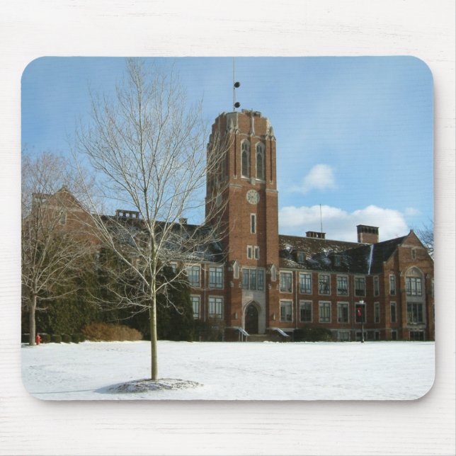 Rockwell in Winter at Grove City College Musmatta (Framsidan)