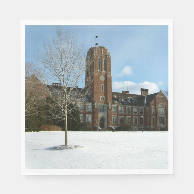 Rockwell in Winter at Grove City College Pappersservett (Framsidan)