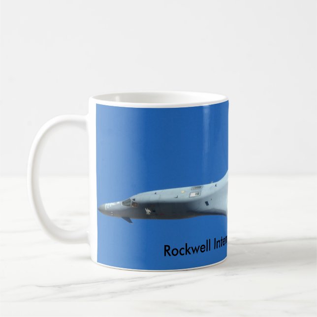 Rockwell International B-1B Lancer Kaffemugg (Vänster)